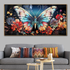 Whispering Butterfly Wings Crystal Glass Modern Art Paintings & Wall Decoration items